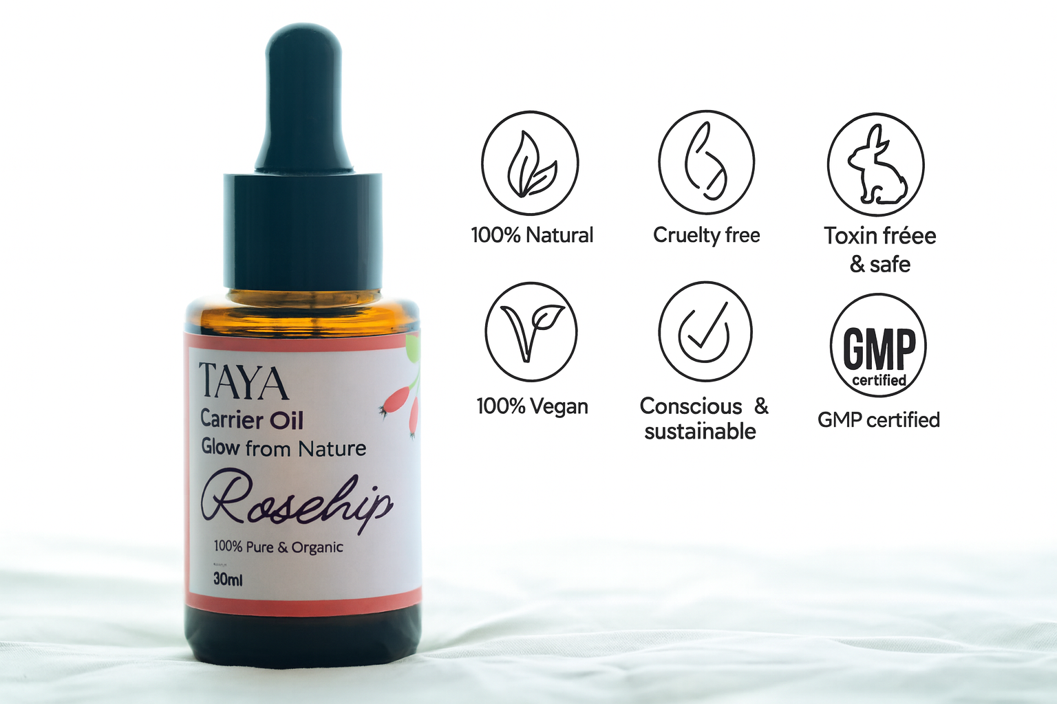 Rosehip Carrier Oil